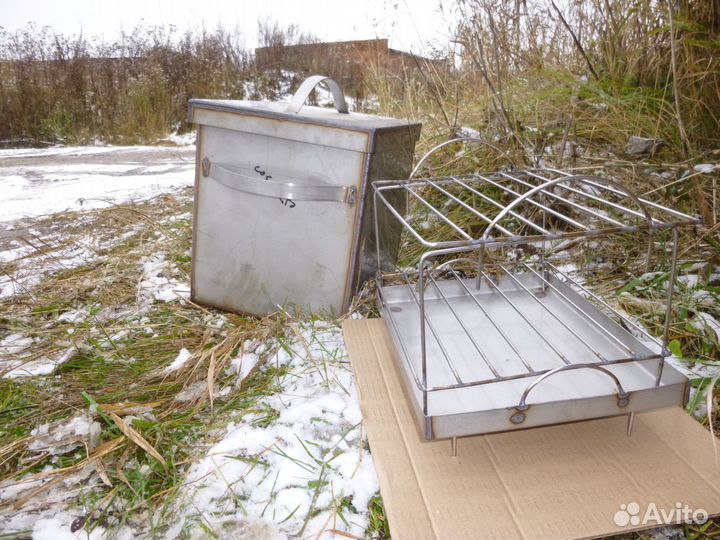 Коптильня.Толщ3 мм.Нержевейка.Новая