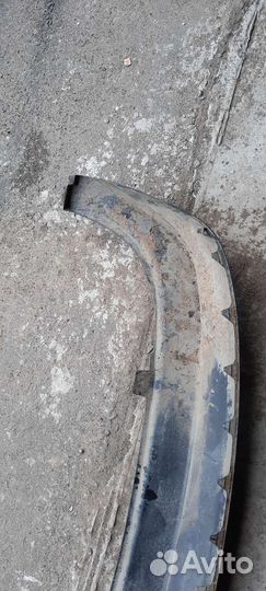 Юбка бампера зад. Kia Rio 3/2016