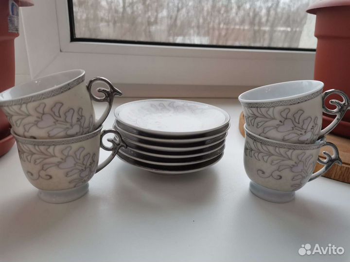 Блюдца. Чайный кофейный сервиз