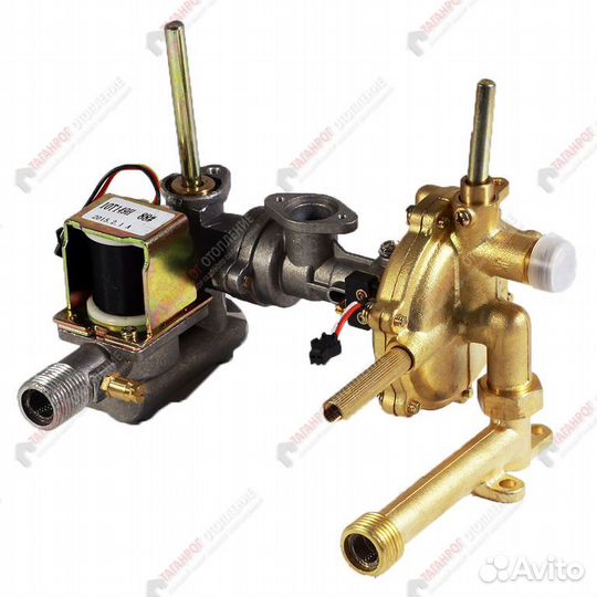 Газоводяной блок газовой колонки 