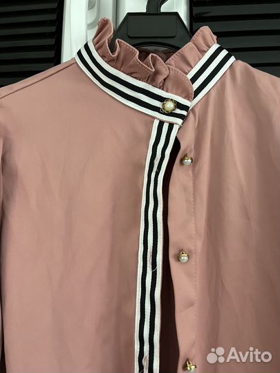 Рубашка блуза блузка С М Л