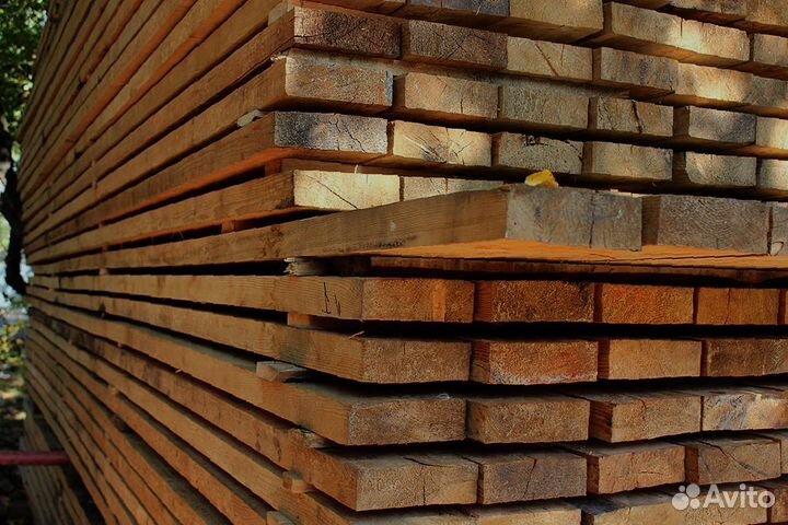 Шлифованные доски лиственницы 30x180 мм, равномерн