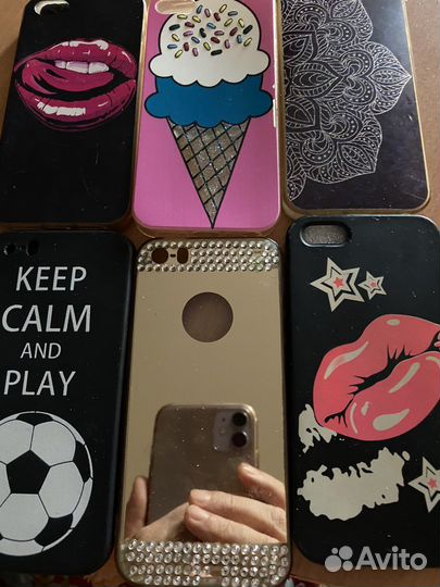 Чехлы на iPhone 5 и 5s новые