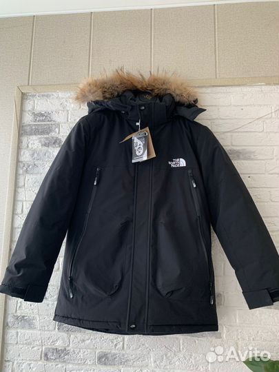 Парка THE North Face Куртка зима 152 - 158 размер