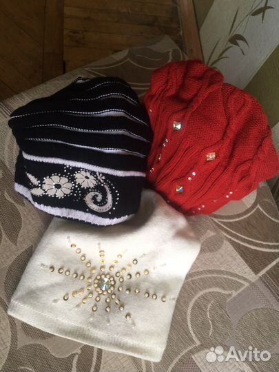 Шапки и береты новые