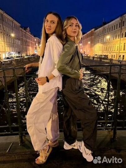 Штаны карго женские 44-46