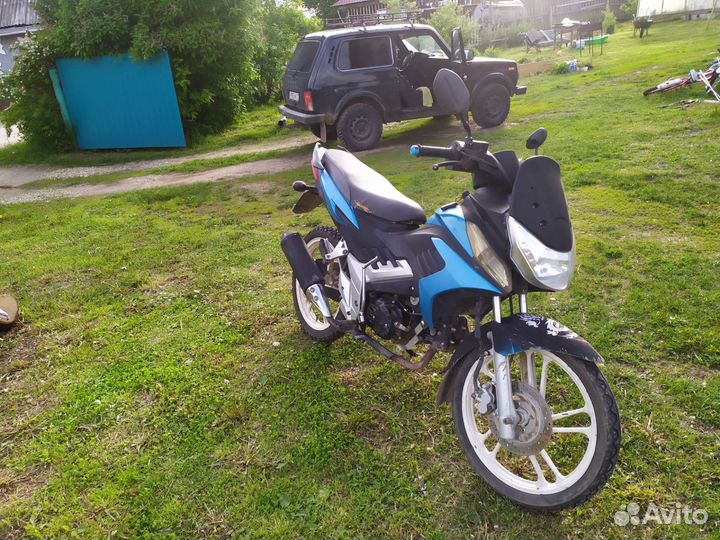 Мопед YX50 Storm Indigo