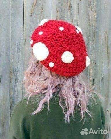 Вязаный берет
