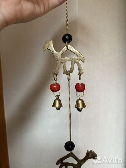 Музыка ветра верблюды и колокольчики Индия