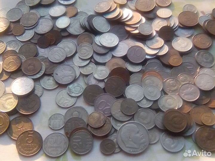 Монеты разные