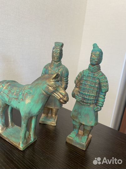 Фигурки солдатов китайской армии гипс