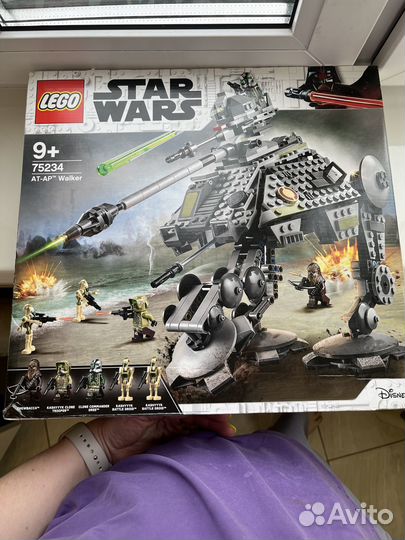Lego Star Wars Шагающий танк ат-AP 75234