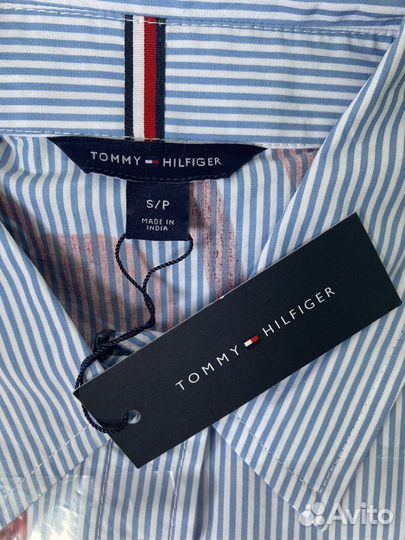 Рубашка женская оверсайз Tommy Hilfiger M