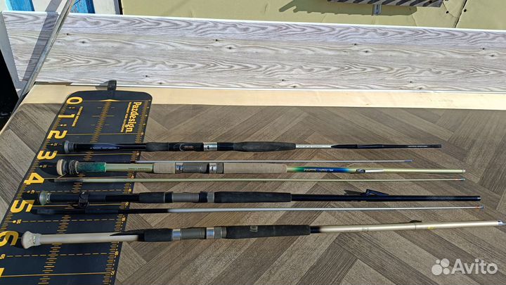 Безкольцевые спиннинги япония