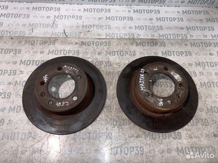 Тормозной диск задний Renault Master 2.3 DCI M9T