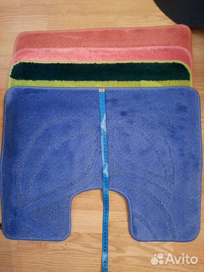 Коврики для ванной и туалета новые