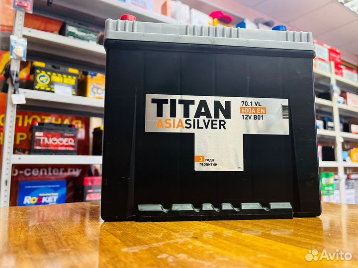 Аккумулятор Титан 70 Ач Азия На Nissan Subaru Kia