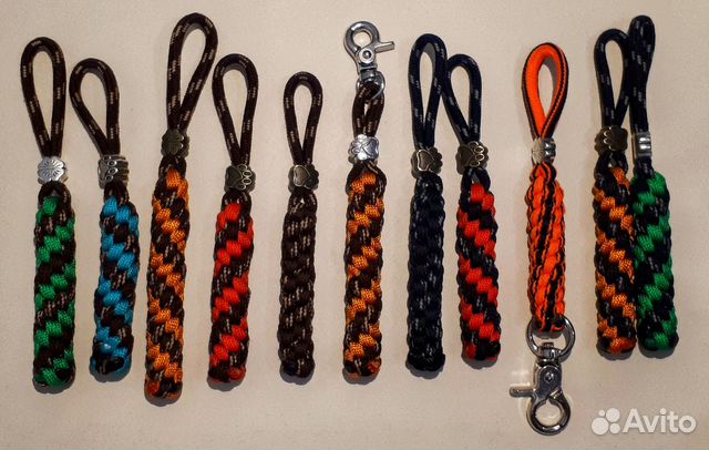 Темляк брелок для ножа ключей из паракорда
