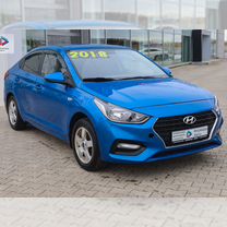 Hyundai Solaris 1.6 MT, 2018, 152 884 км, с пробегом, цена 1 200 000 руб.