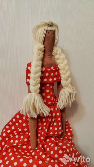 Кукла ручной работы Тильда 67см