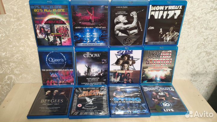 BluRay Музыка на дисках