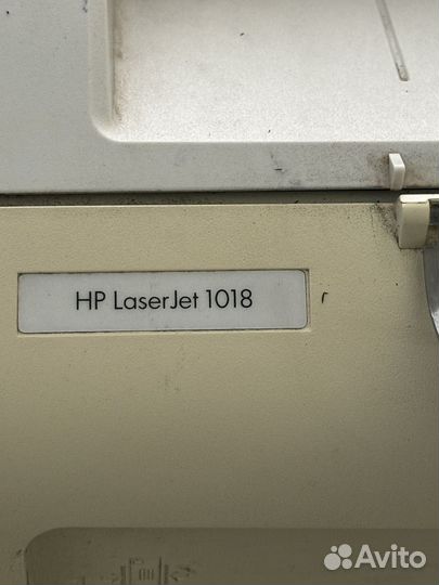 Принтер лазерный монохромный HP LaserJet 1018