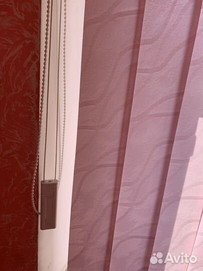 Жалюзи на окно вертикальные тканевые