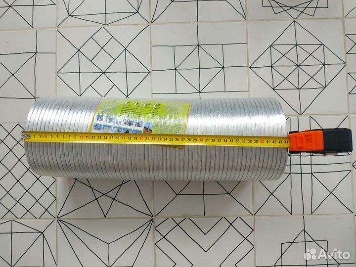 Воздуховод алюминиевый. 150 мм, до 3-х м