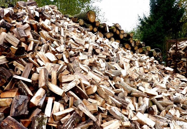 Дрова в чурках