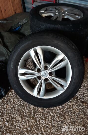 Летние шины колёса с дисками r17 оригинал