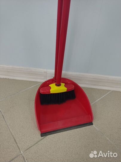 Щётка для уборки мусора и совок