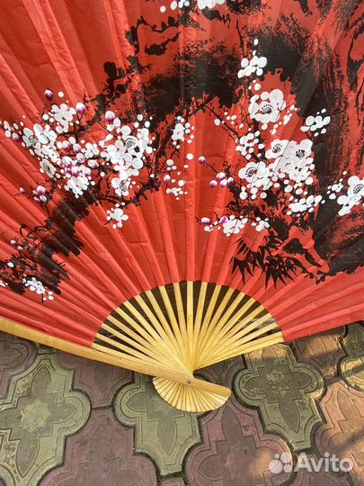 Веер китайский настенный