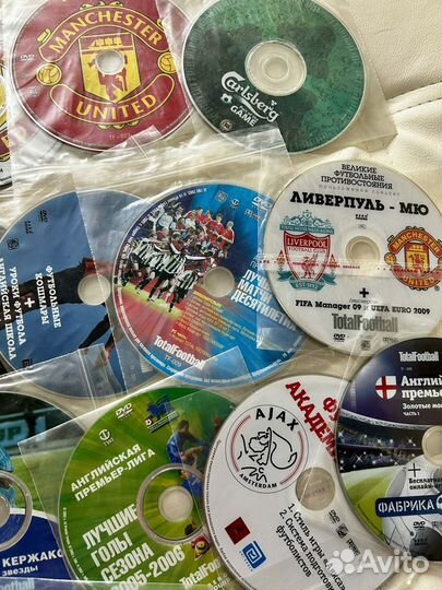 Dvd диски журналов Total Football