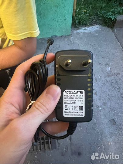 Адаптер блок питания 12v 2a