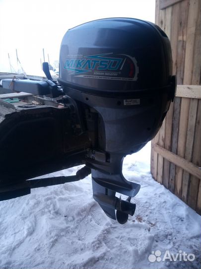 Моторная лодка Казанка с плм Мikatsu mf15FHS 4т
