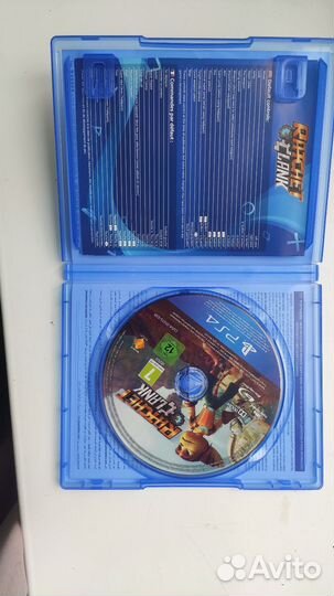 Диск Ratchet Clank (PS4) диск