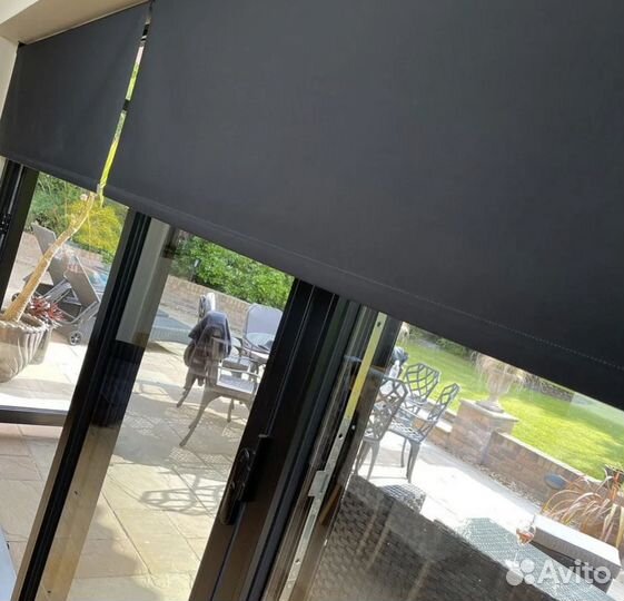 Рулонные шторы с электроприводом