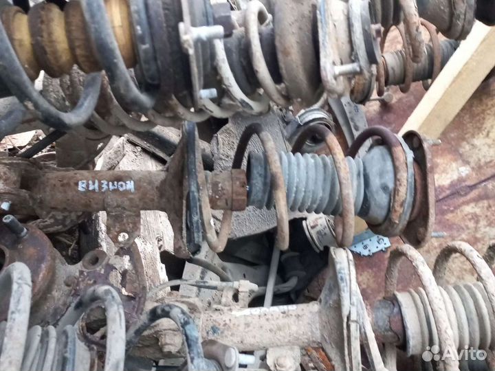 Стойки в сборе, амортизаторы geely vision