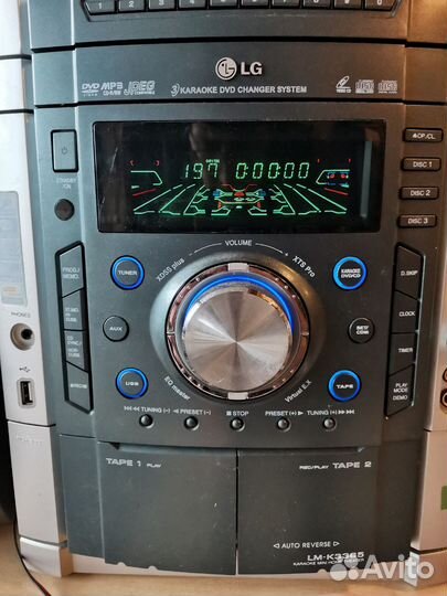 Музыкальный центр LG с караоке