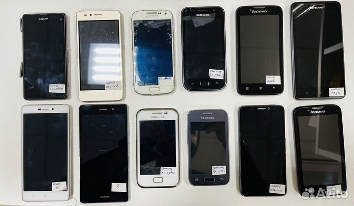 Мобильные телефоны на запчасти