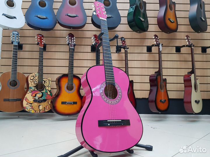 Акустическая гитара новая