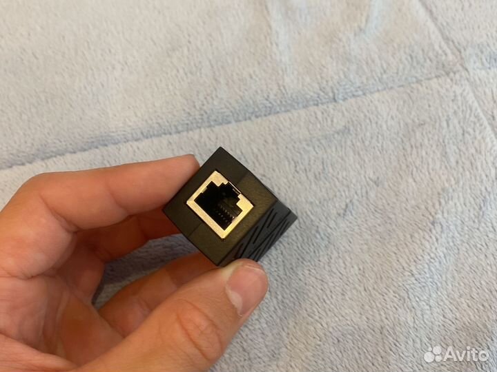 Переходник для удлинения кабеля интернета