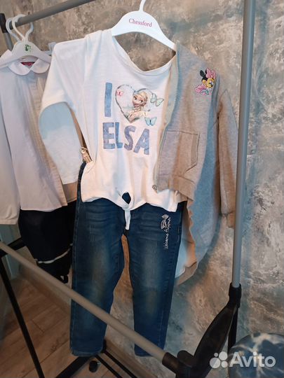 Вещи пакетом на девочку 4 года