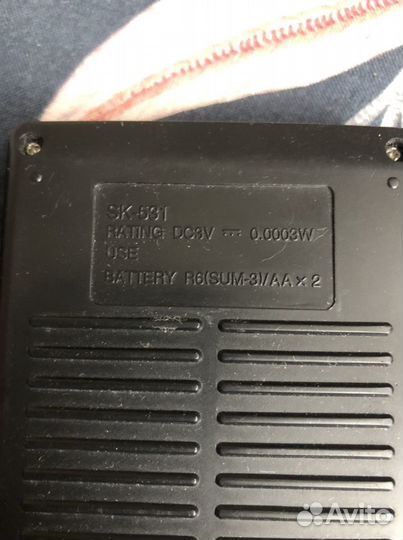 Калькулятор програмный Sunway SK-531P