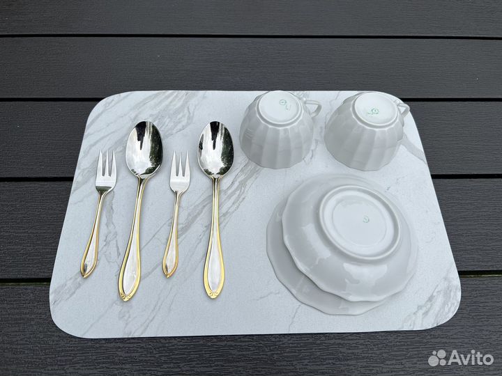 Коврик для сушки посуды диатомитовый впитывающий