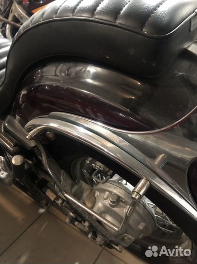 Крыло заднее с фонарем yamaha drag star 1100 class