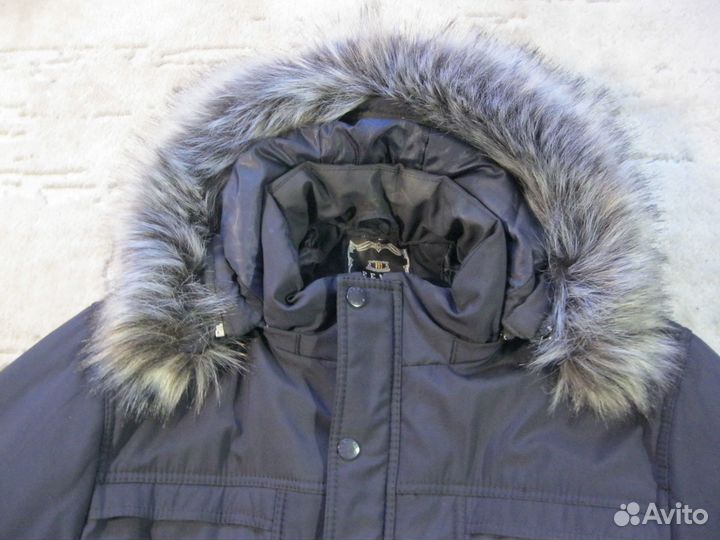 Мужская зимняя куртка аляска 58-60разм