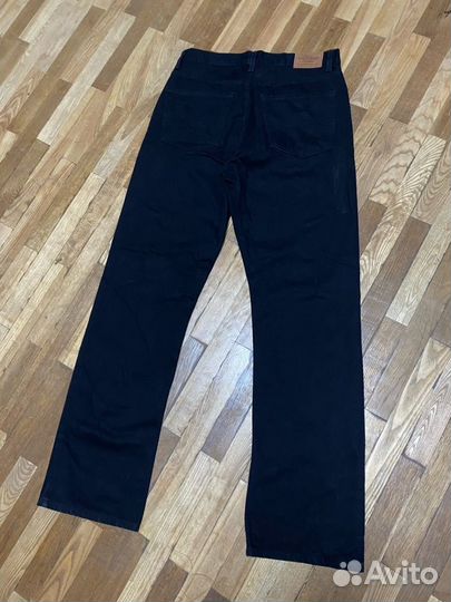 Чёрные плотные джинсы Tommy Hilfiger 33/34 Мексика