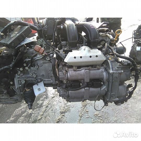 Двигатель двс с навесным subaru impreza GP3 FB16A