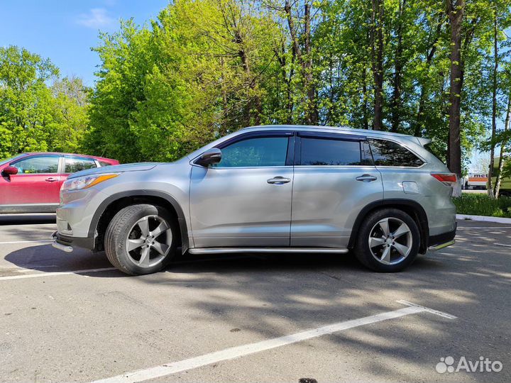 Toyota Highlander 3.5 AT, 2014, 230 000 км